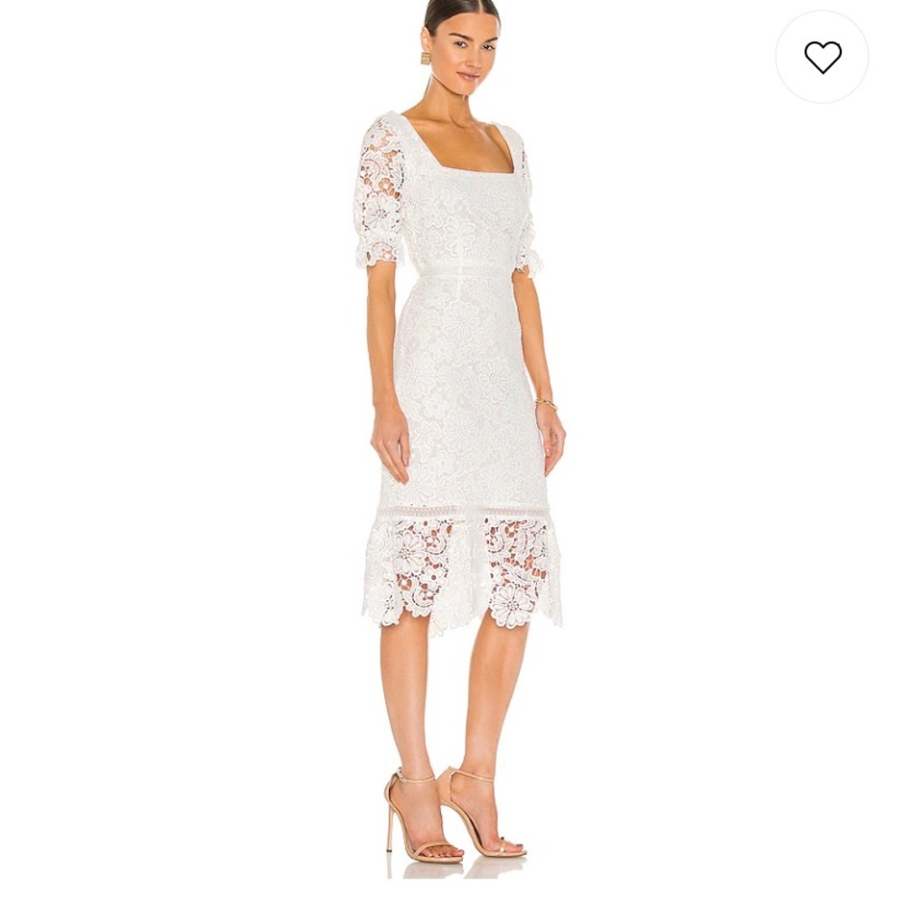 BB Dakota Ivory Lace Dress New With Tags